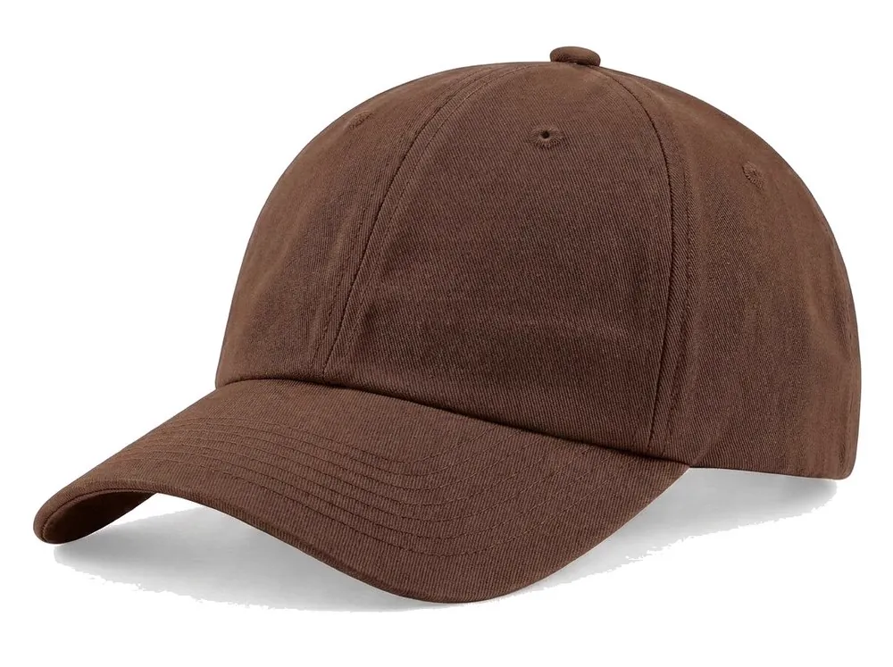 Premium Unstructured Dad Cap in Brown