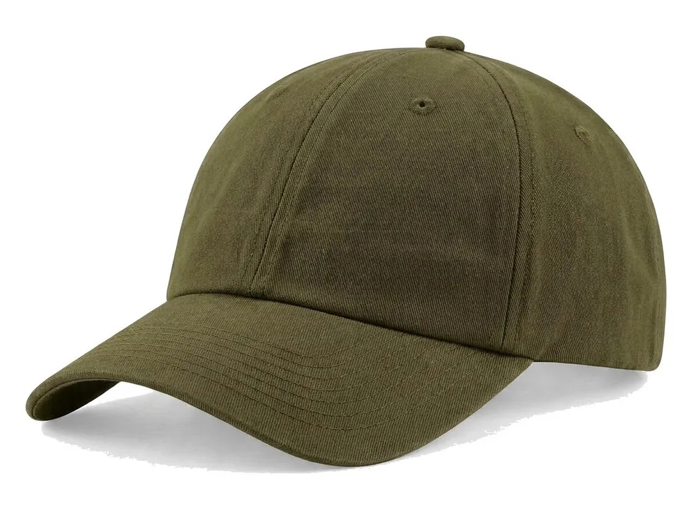 Premium Unstructured Dad Cap in Olive