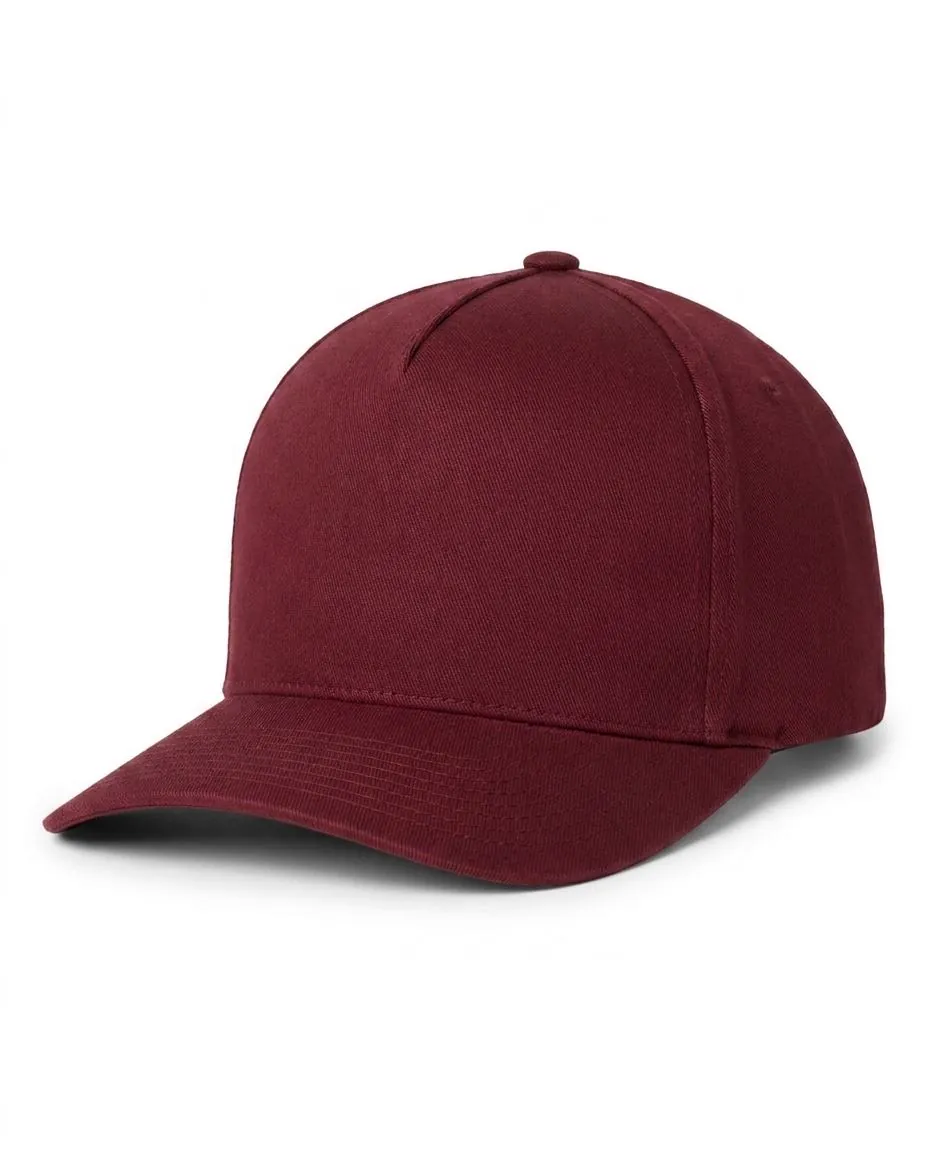 Performance 5-Panel in Maroon