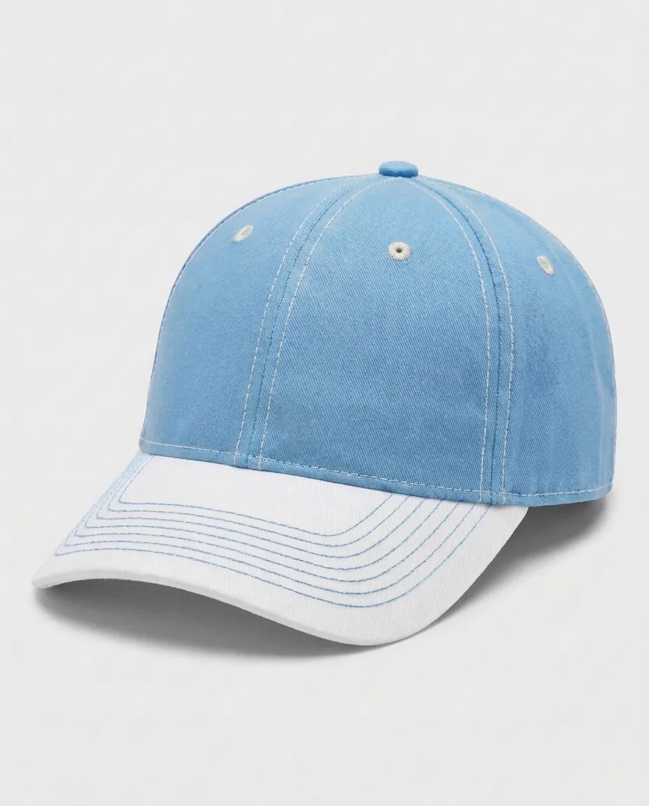 Two-Tone Performance Cap in Carolina Blue
