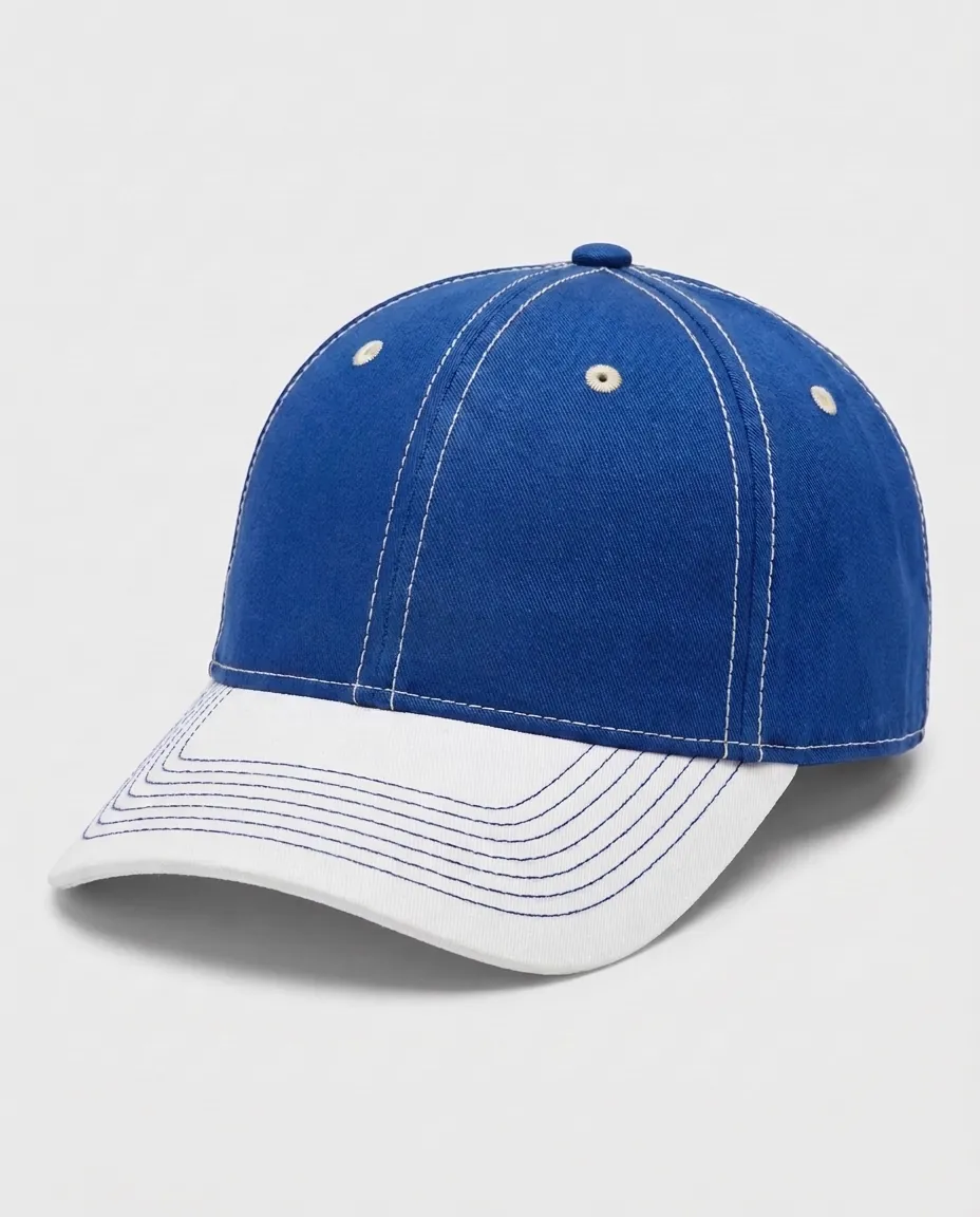 Two-Tone Performance Cap in Royal
