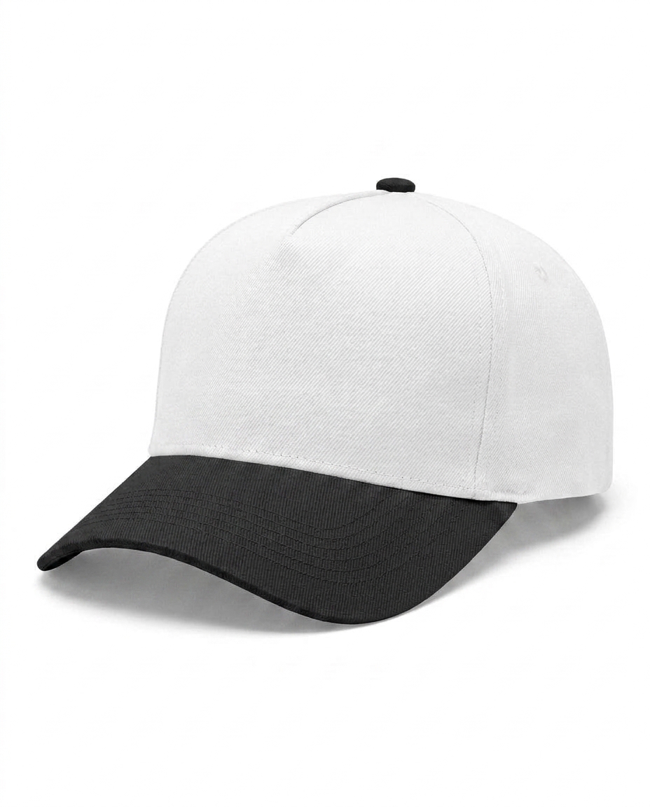 Two-Tone 5-Panel in White / Black
