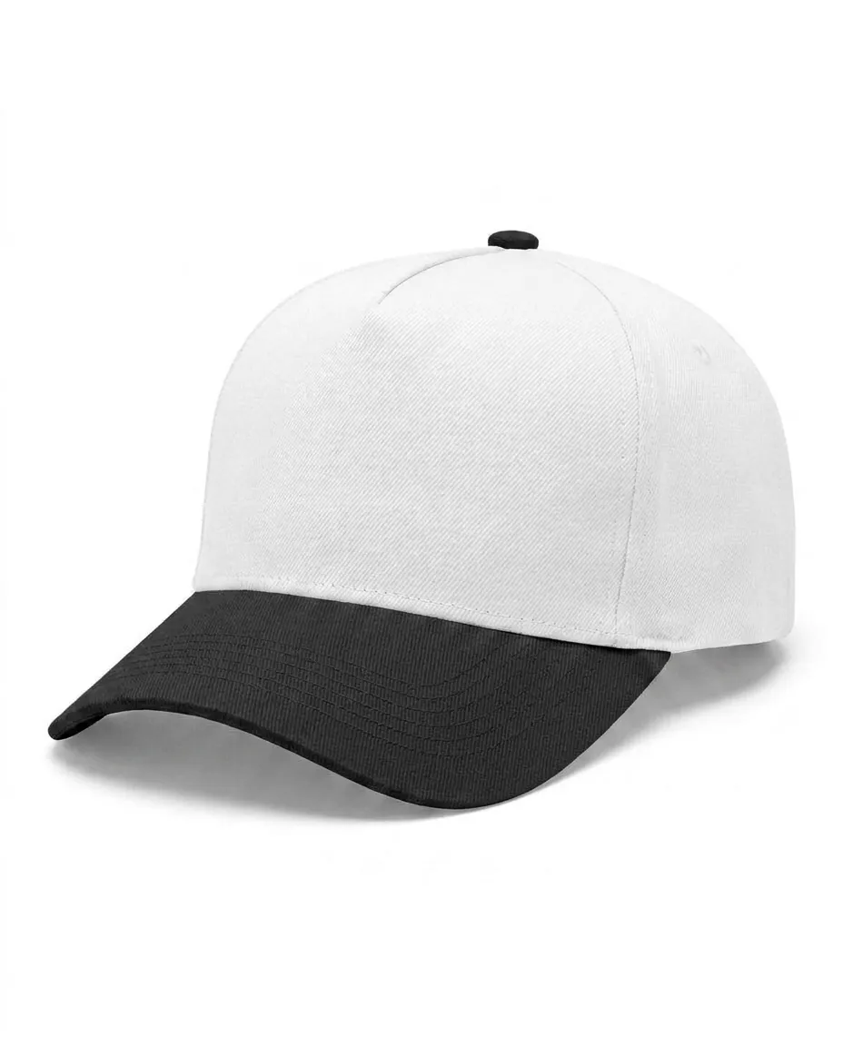 Two-Tone 5-Panel in White / Black