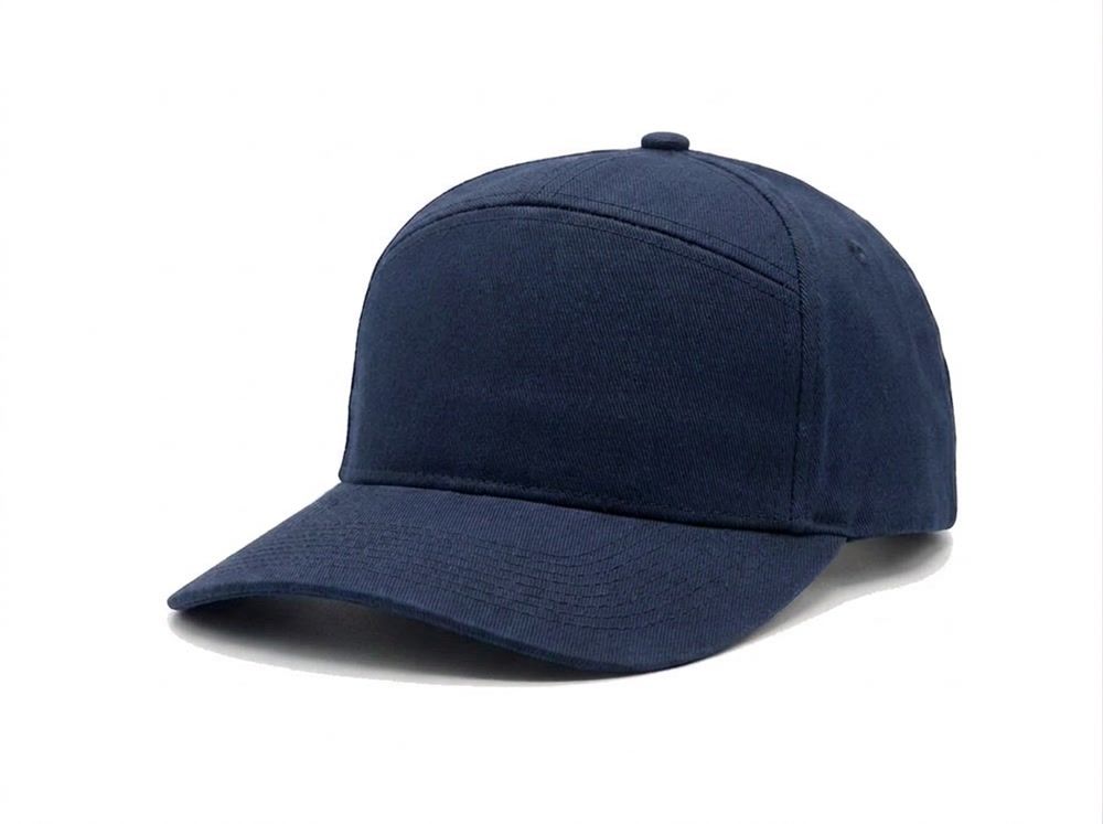 7-Panel Heavy Structure Cap in Navy