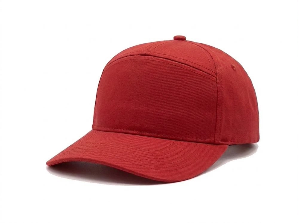 7-Panel Heavy Structure Cap in Red