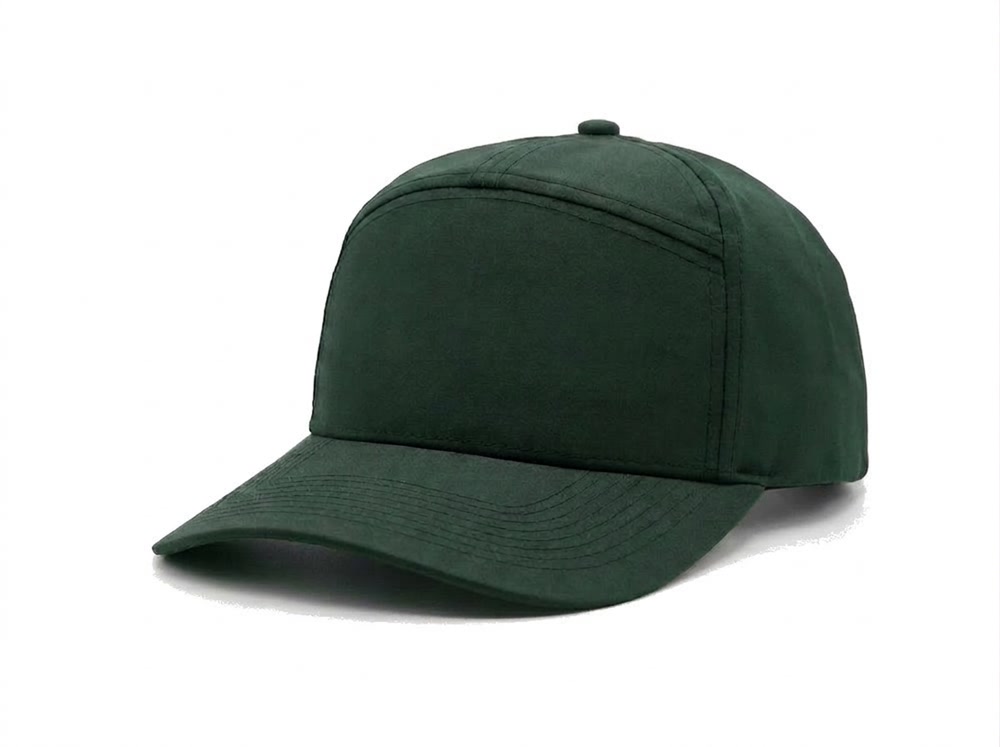 7-Panel Heavy Structure Cap in Dark Green