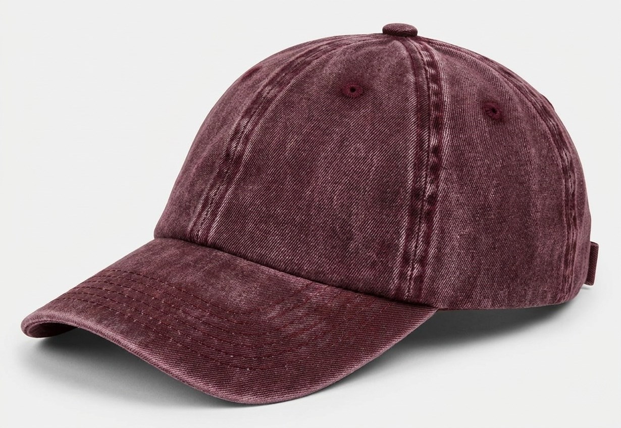 The "Original" Hand Washed Vintage Classic in Washed Maroon