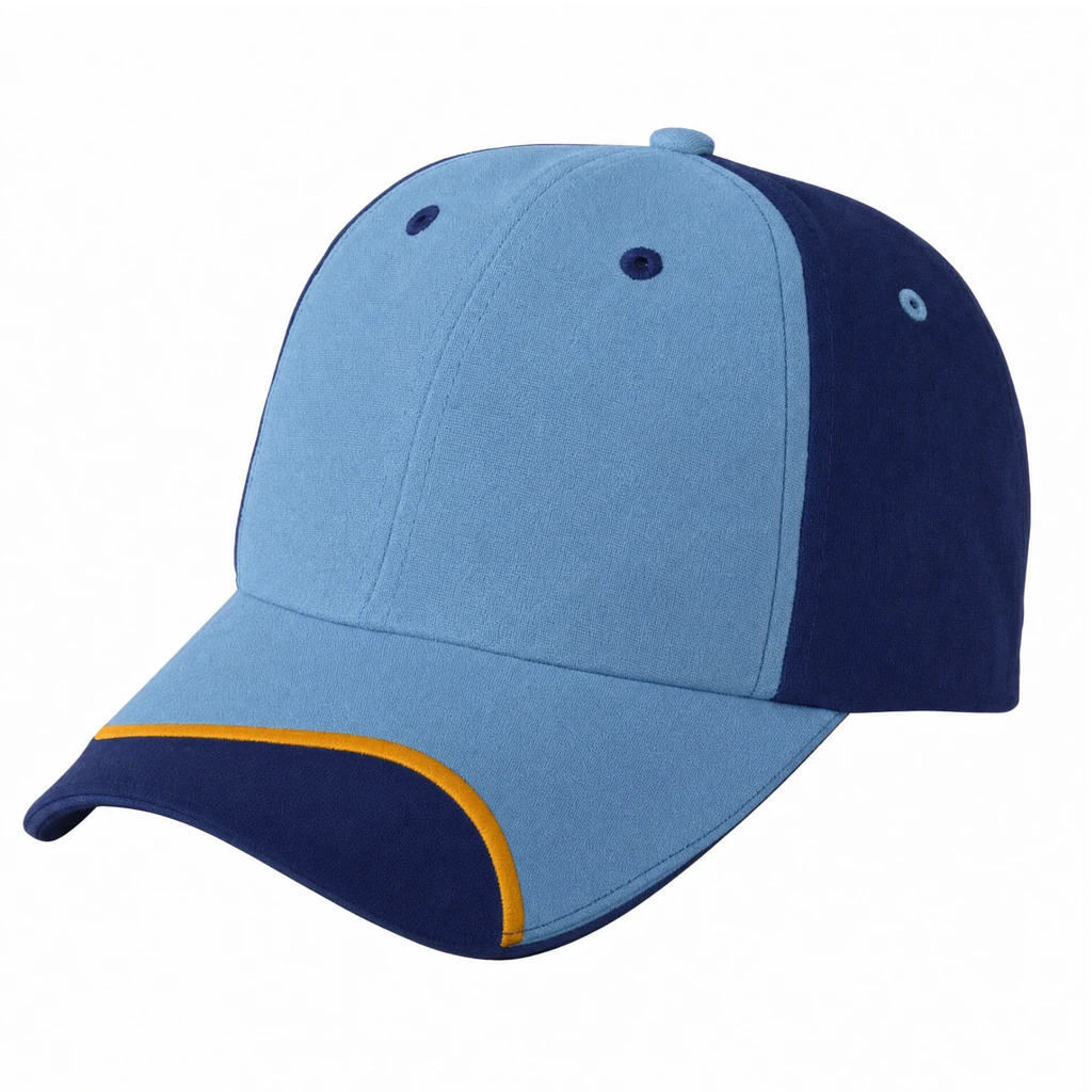 The Jet in Carolina Blue / Navy / Mustard