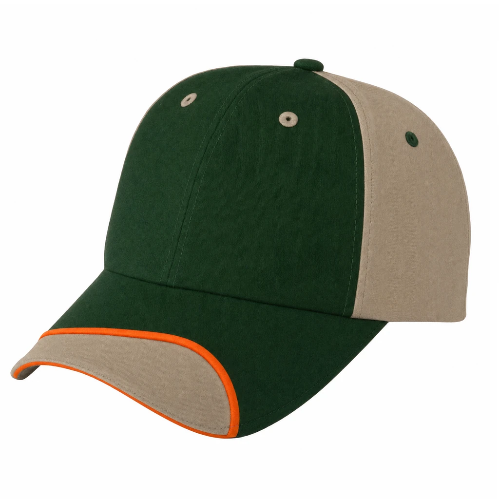 The Jet in Dark Green / Stone / Orange