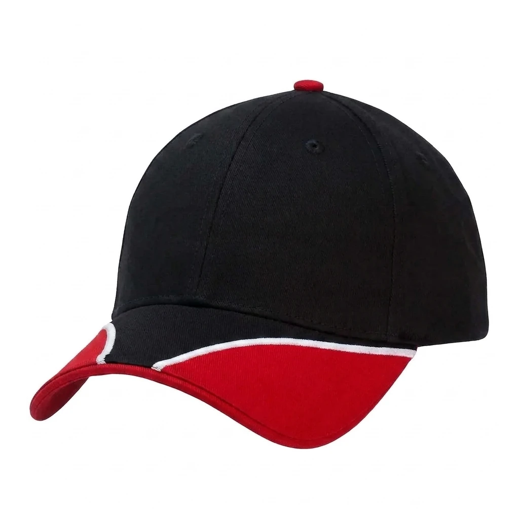 The PasWay Cap in Black / Red / White