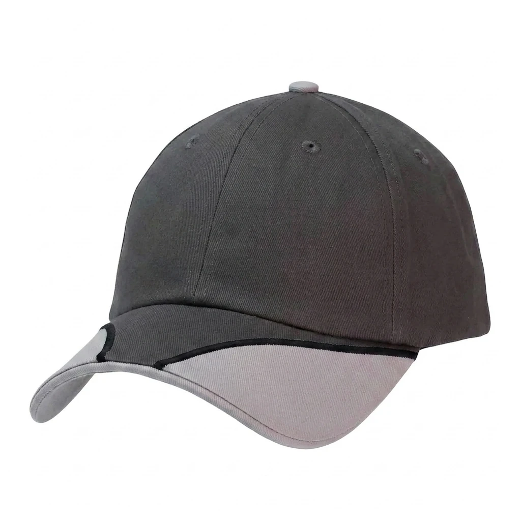 The PasWay Cap in Charcoal / Light Gray / Black