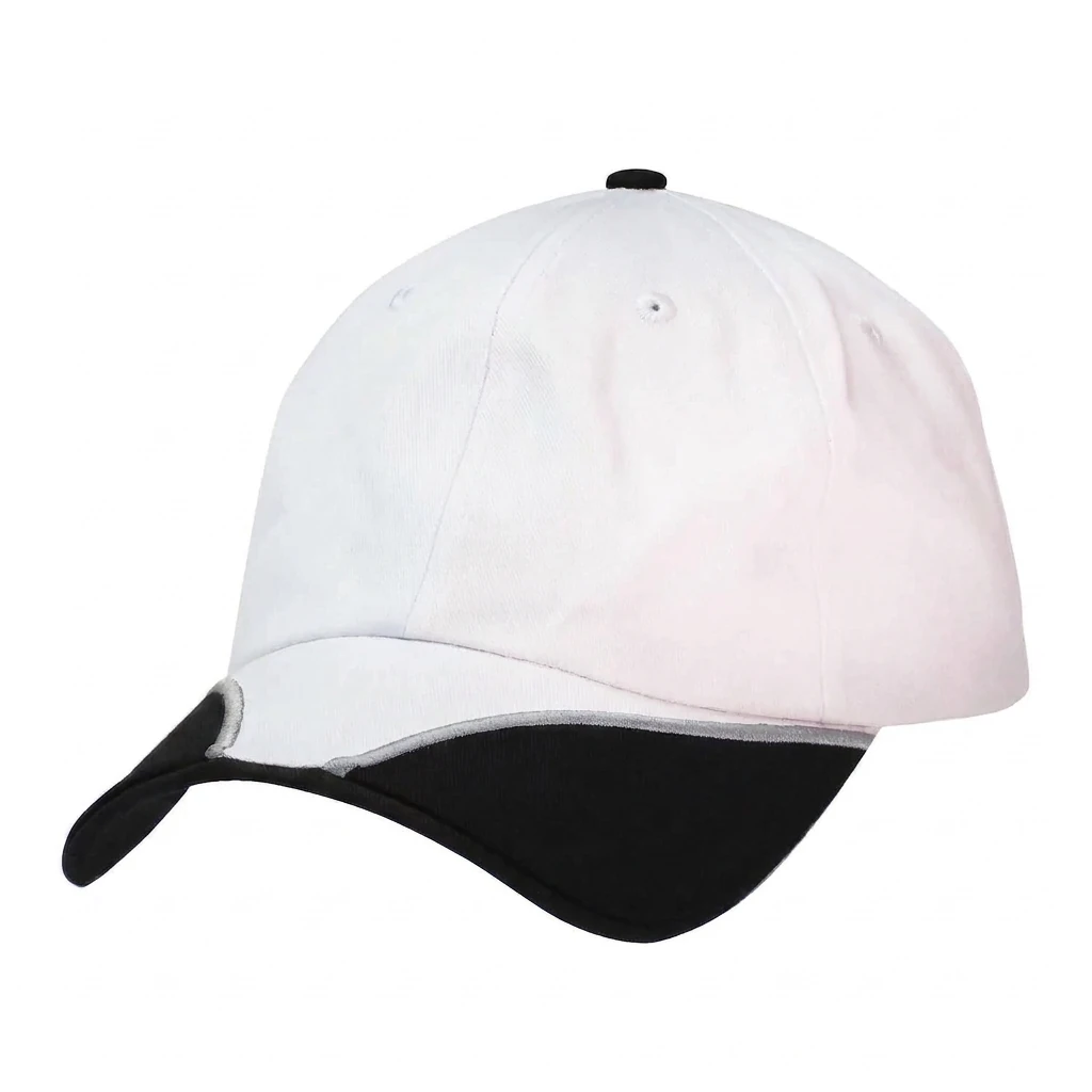 The PasWay Cap in White / Black / Light Gray