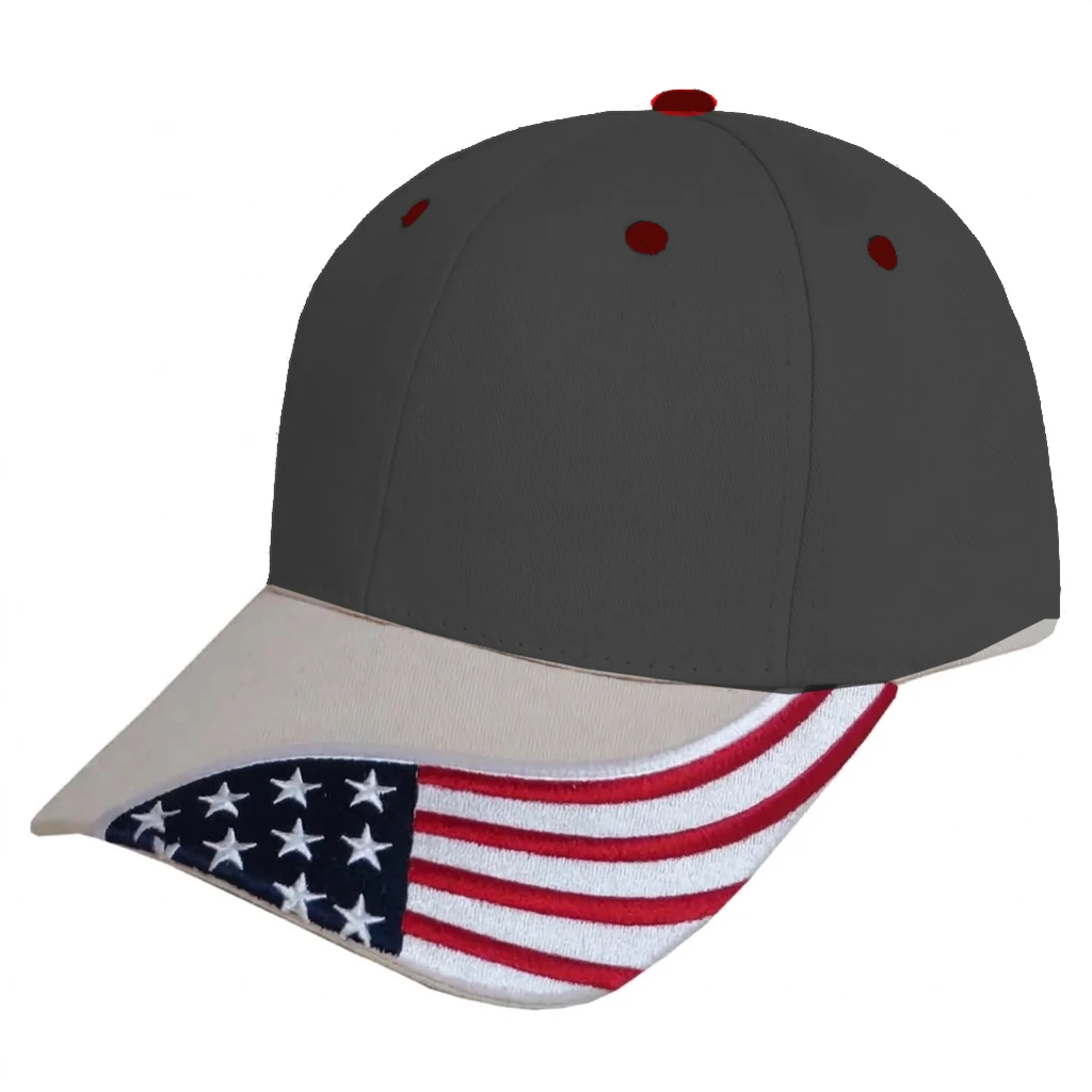 The Brave in Charcoal / Red