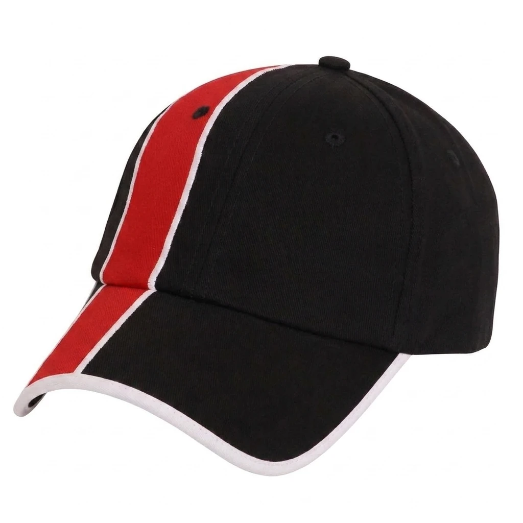 The Sponsor Cap in Black / Red / White