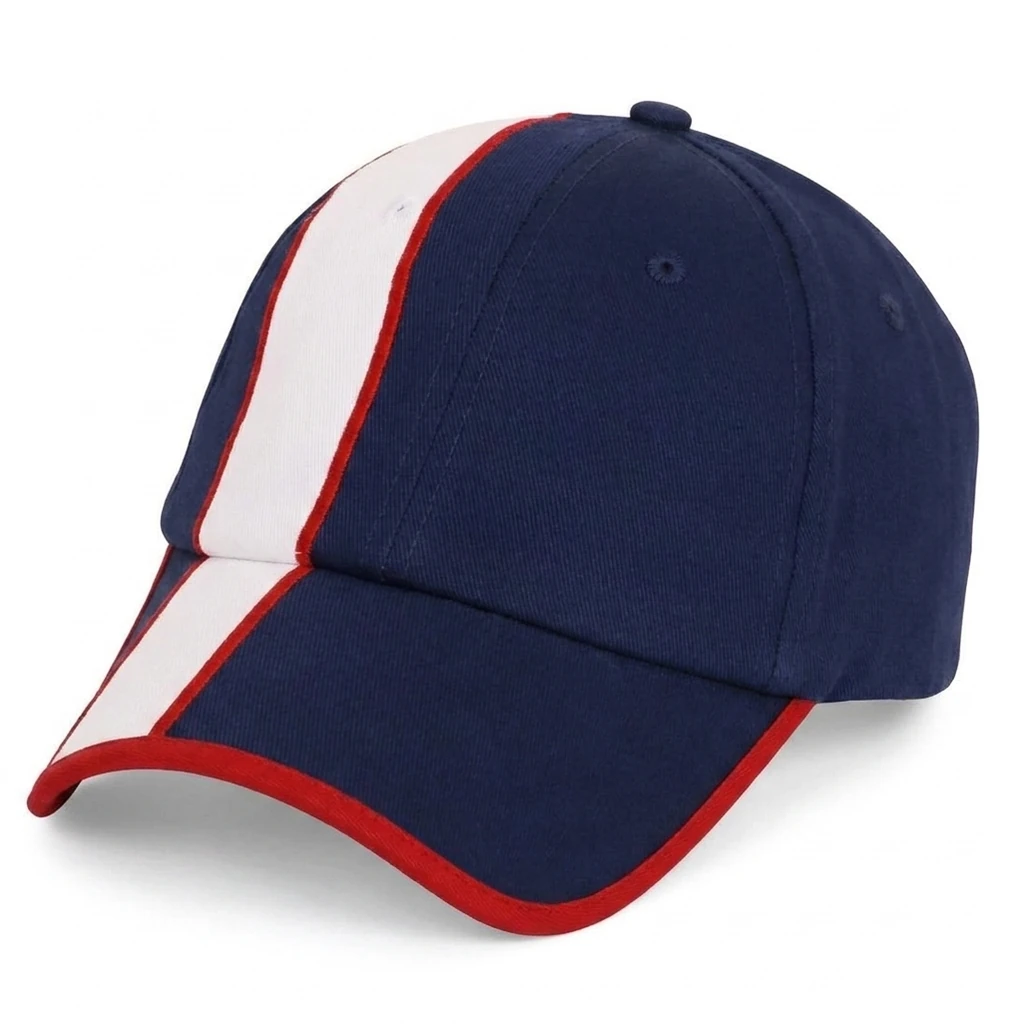 The Sponsor Cap in Navy / White / Red