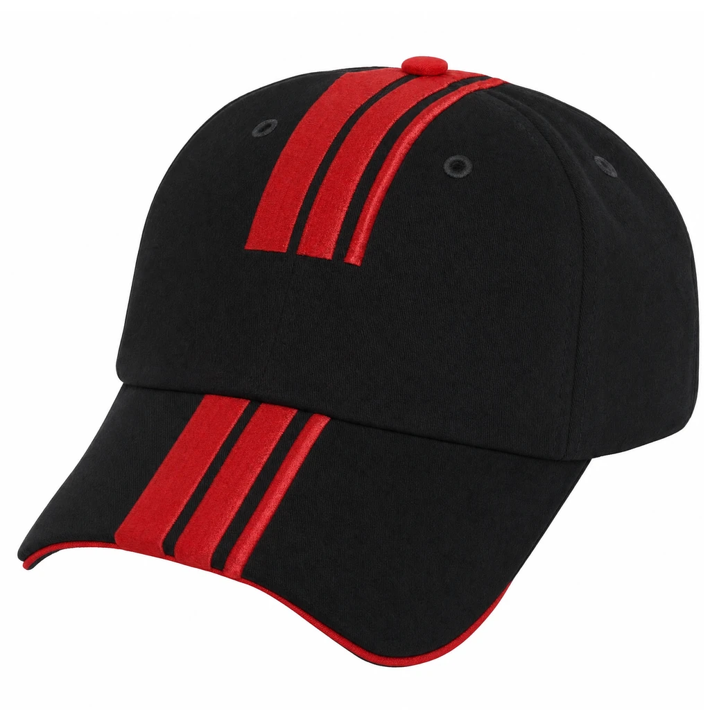 The Blended Line in Black / Red