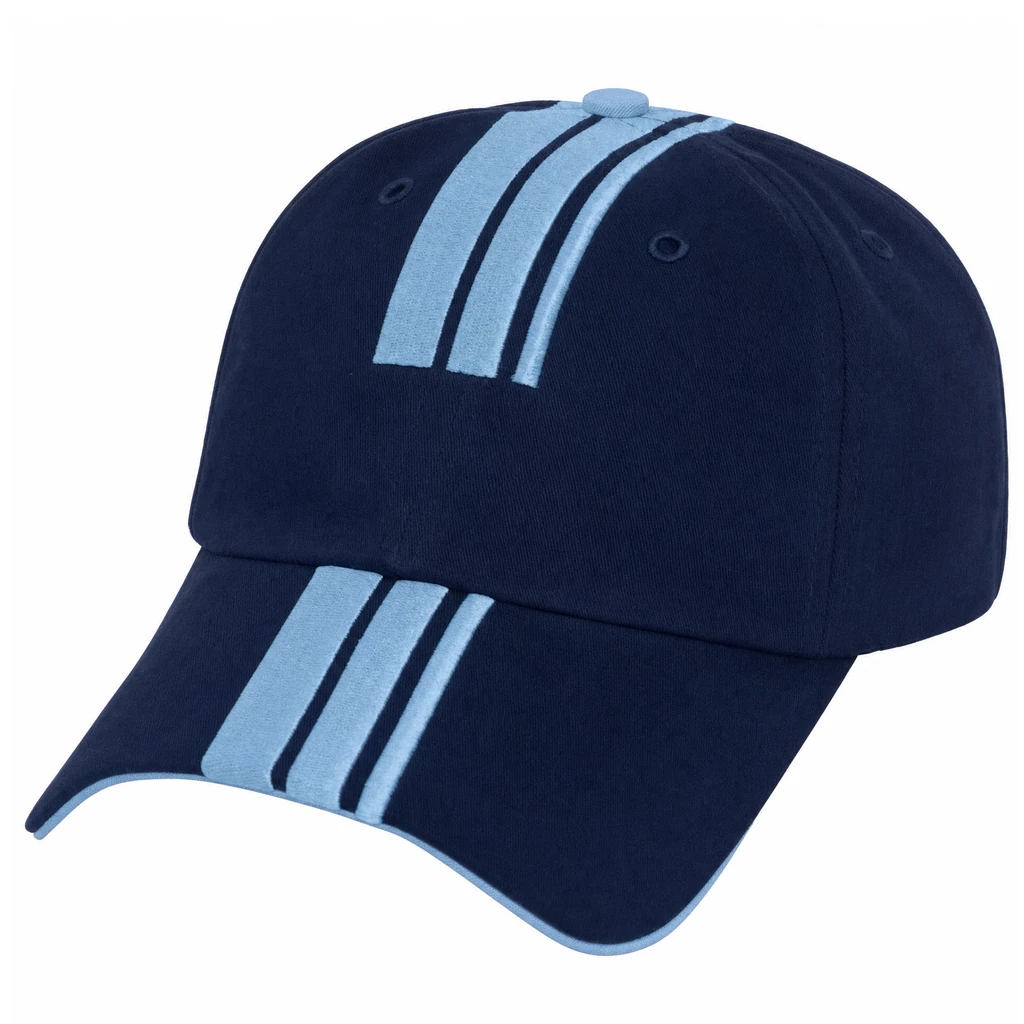 The Blended Line in Navy / Carolina Blue