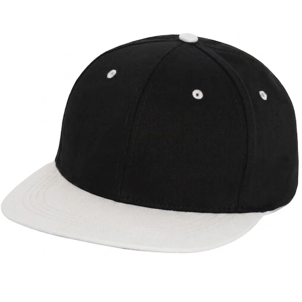 Two-Tone Flatbill in Black / White