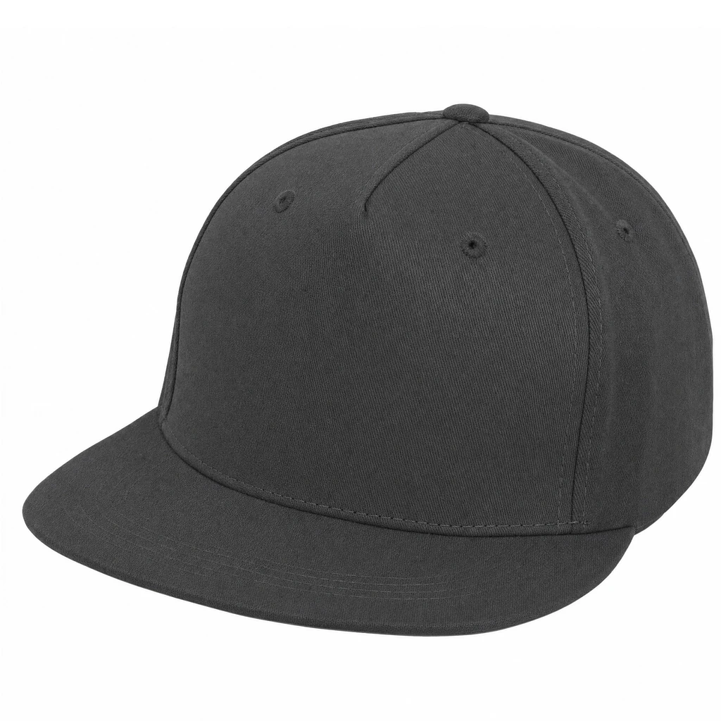 - Five Panel Flatbill in Charcoal
