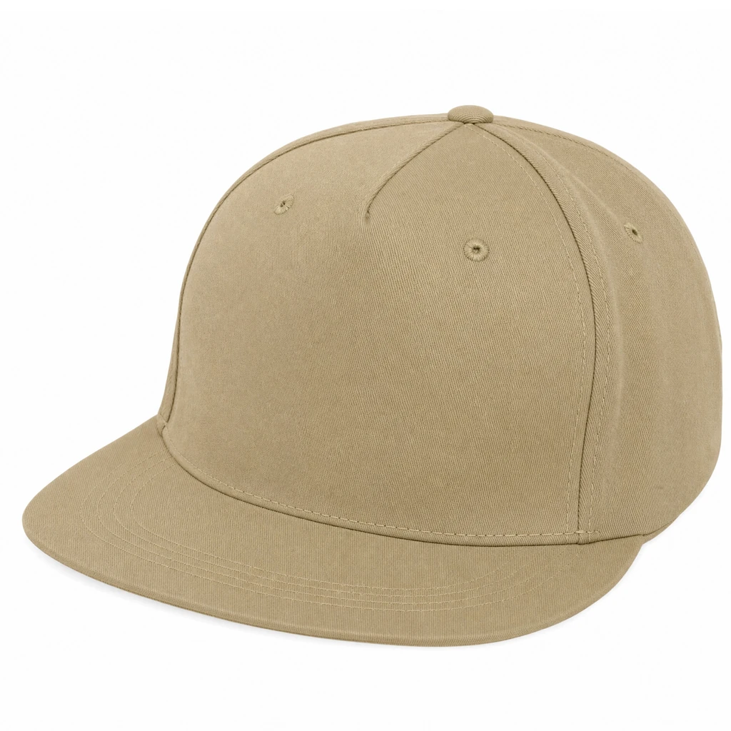 - Five Panel Flatbill in Khaki