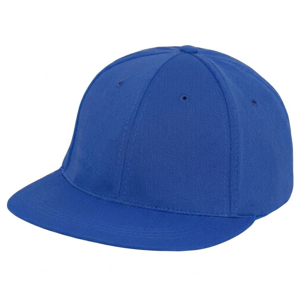 Stretch-Fit Flatbill in Royal