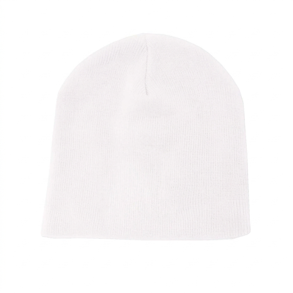 Classic Cuff Beanie in White