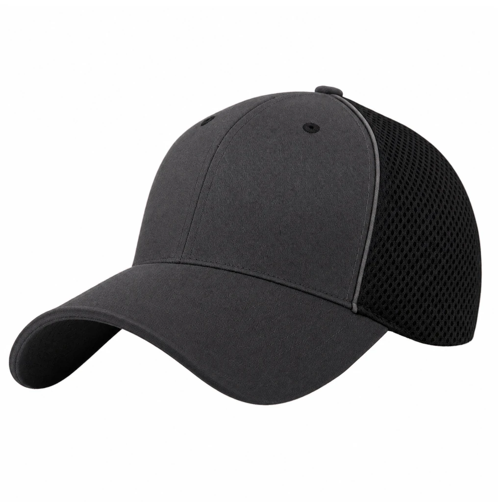 Sportsmesh Trucker in Charcoal / Black