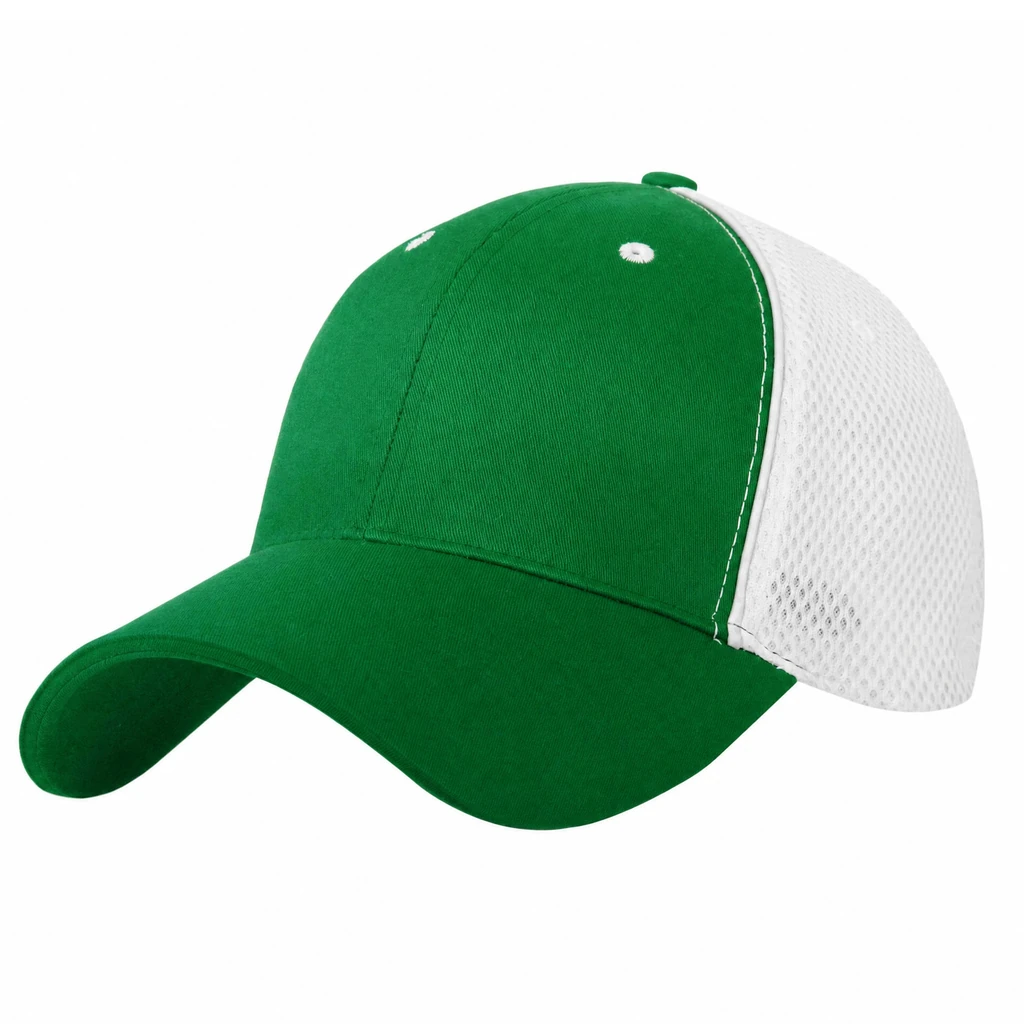 Sportsmesh Trucker in Kelly Green / White