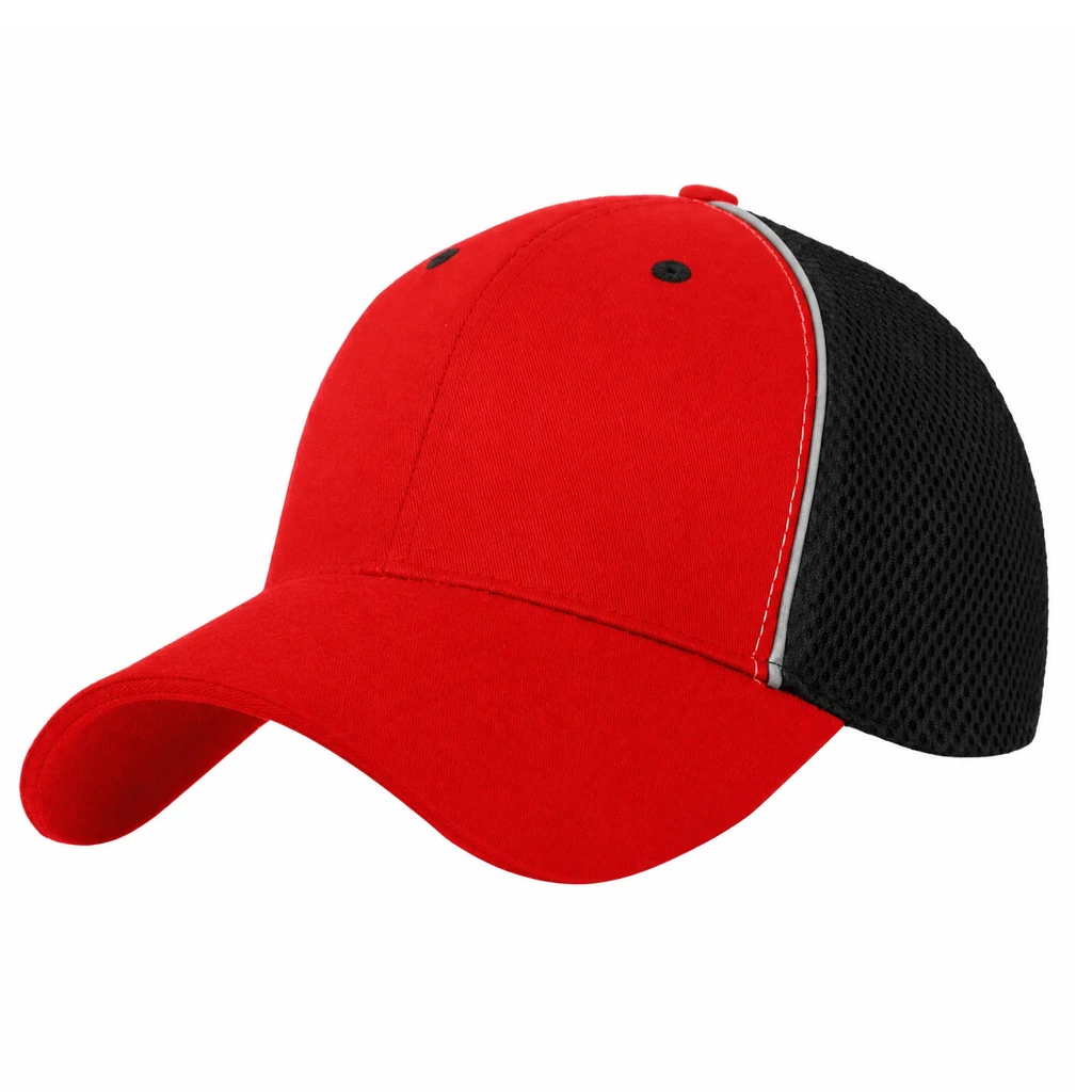 Sportsmesh Trucker in Red / Black