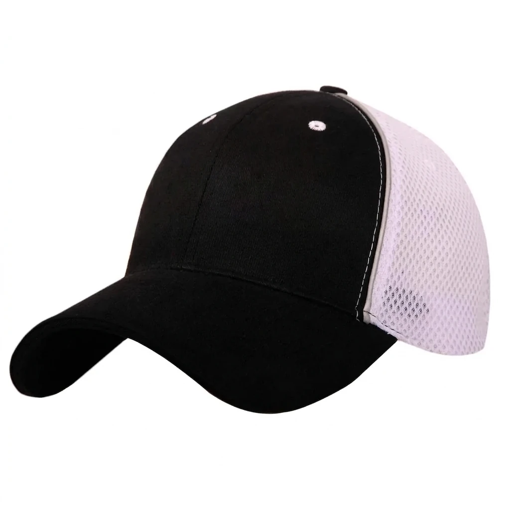 Sportsmesh Trucker in Black / White
