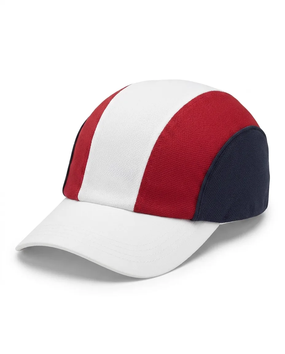 Style 4500 Striped-Panel Performance Cap