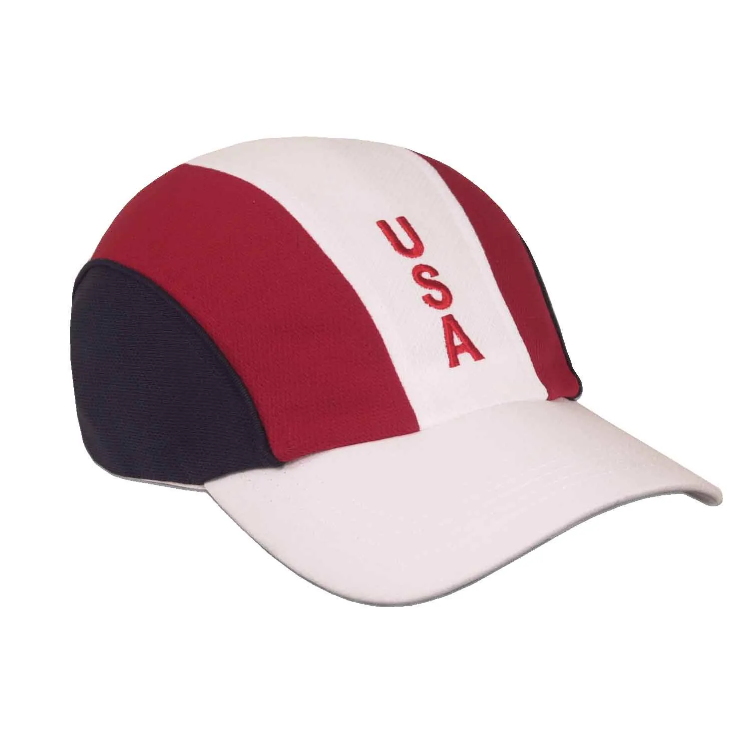 Striped-Panel Performance Cap in As Shown