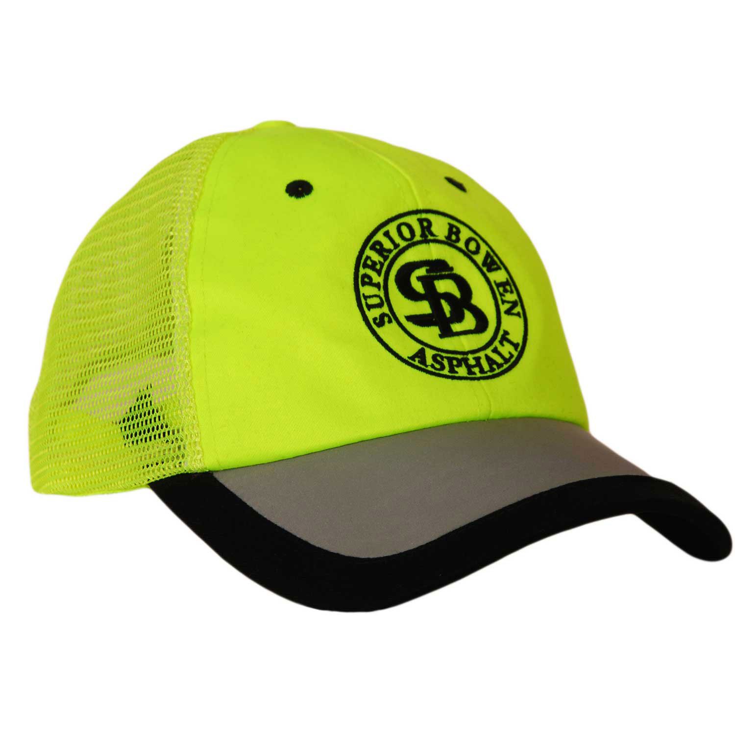 High-Visibility Safety Trucker in As Shown