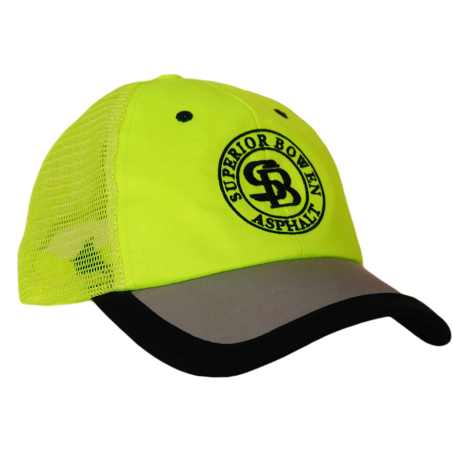 High-Visibility Safety Trucker in As Shown