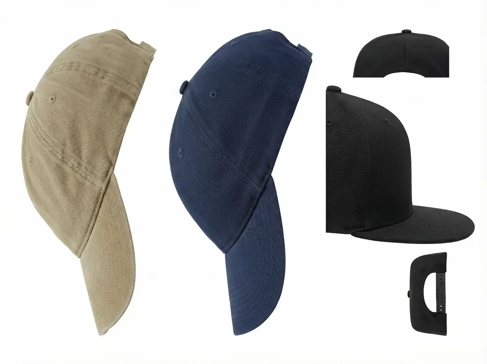 Cap structure and profile comparison