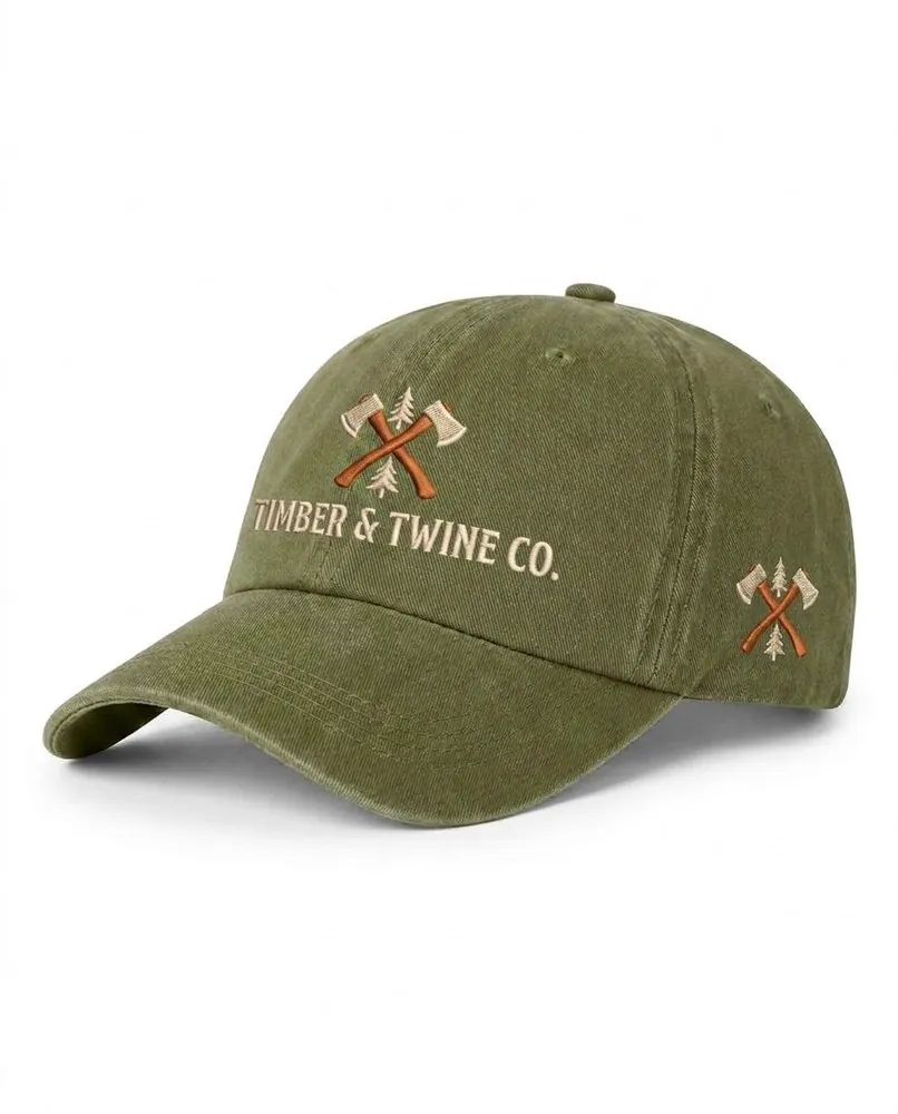 Style 1000W Garment-Washed Dad Cap