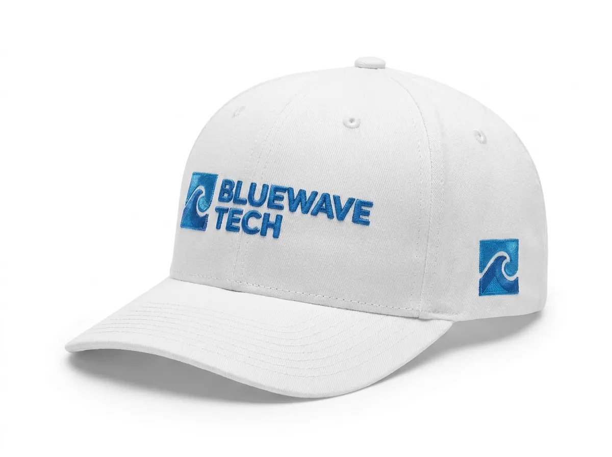 Style 1110 Heavy-Structure Snapback custom cap in White