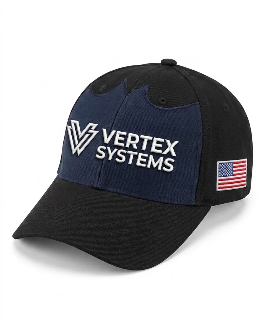 Style 6040 Flames custom cap