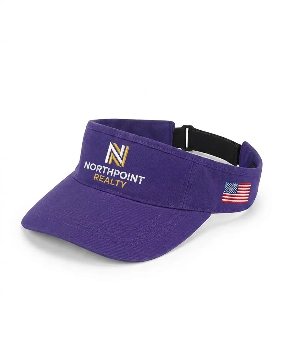 Style V700 Flex-Fit Twill Visor