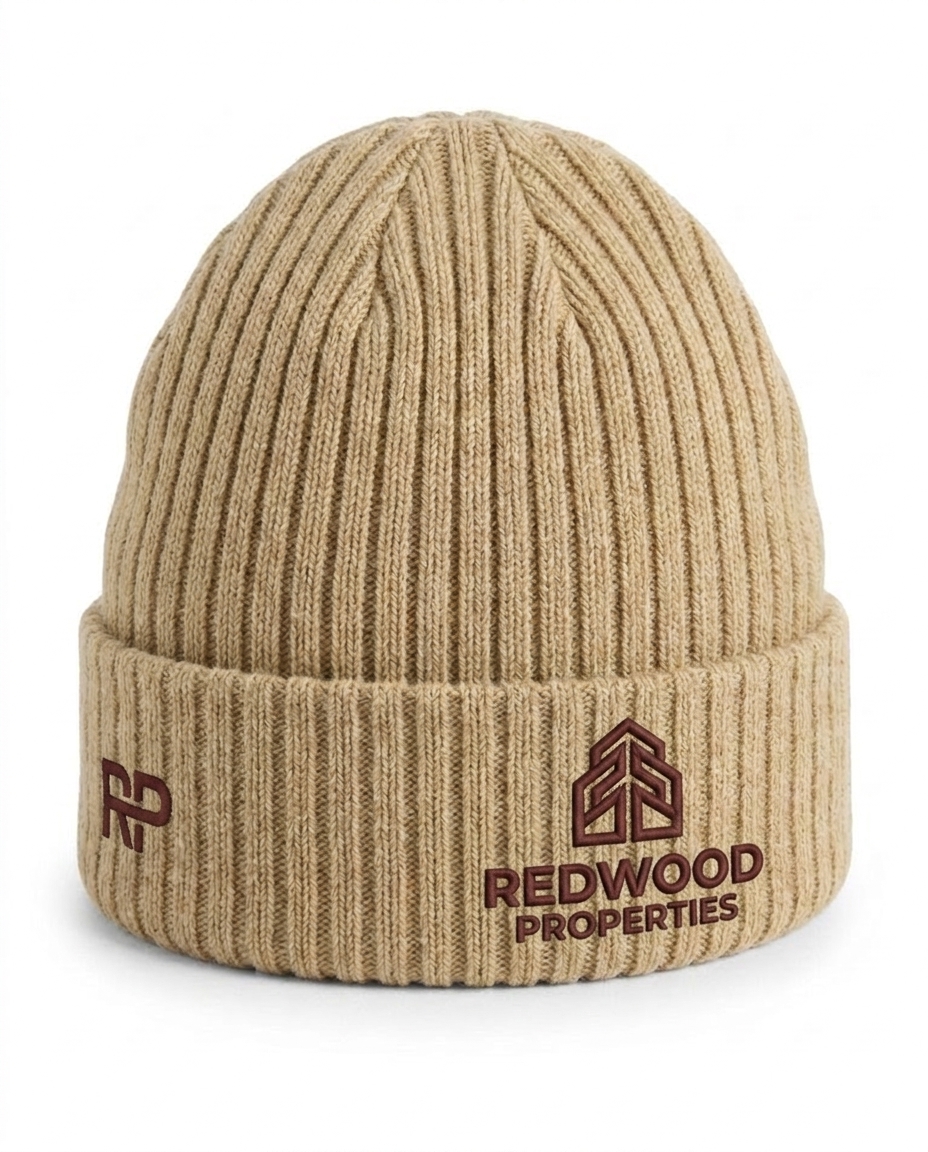 Style W3050 Ribbed Toboggan custom cap