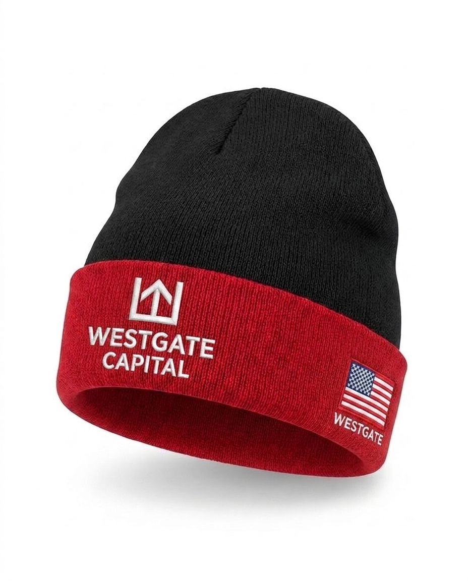 Style W4000 2 Tone Toboggan custom cap